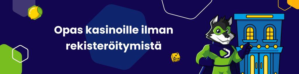 Nettikasino Ilman Rekisteröintiä – Pelaa Ilman Vaivannäköä Nettikasino Ilman Rekisteröintiä – Pelaa Ilman Vaivannäköä